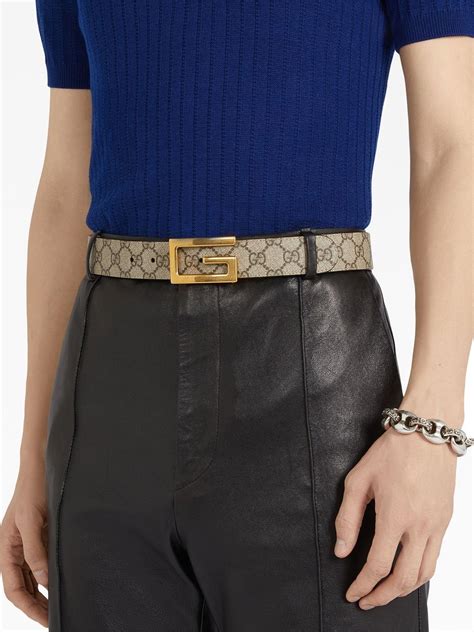 gucci interlocking g belt brown|gucci interlocking g reversible belt.